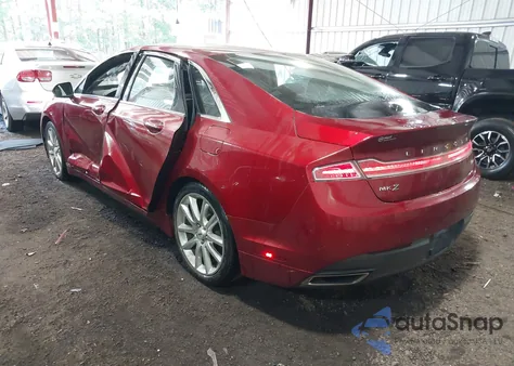 2016 Lincoln Mkz from USA, damaged, VIN 3LN6L2G99GR621292
